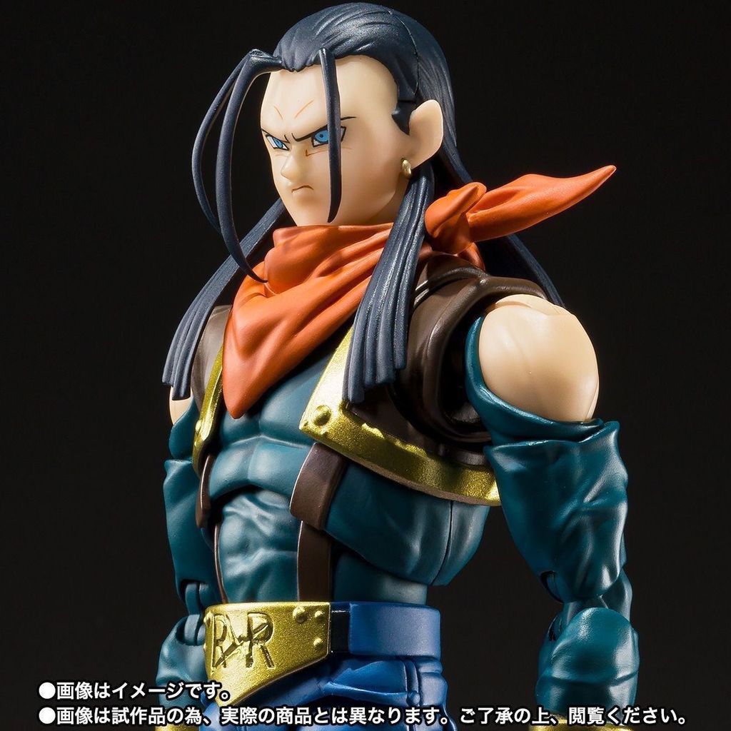 [ลดราคาพร้อมสต็อก] PB Limited SHF Dragon Ball GT Ultimate Super android Super No. 17 TV Version สําเร็จรูป - รูปที่ 3