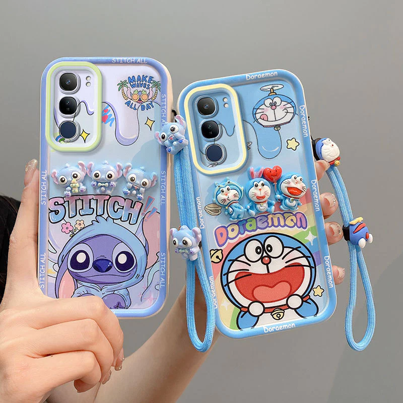 เคส VIVO Y31 5G Y21D 4G Anti fall อะนิเมะการ์ตูน TPU ซิลิโคนอ่อนนุ่ม 3D เคสโทรศัพท์น่ารัก XXLK