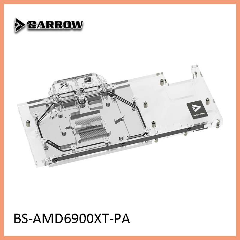 BARROW 6900 GPU Water Cooling Block, Full coverage สําหรับ AMD Founder Edition MSI Sapphire RX 6900 