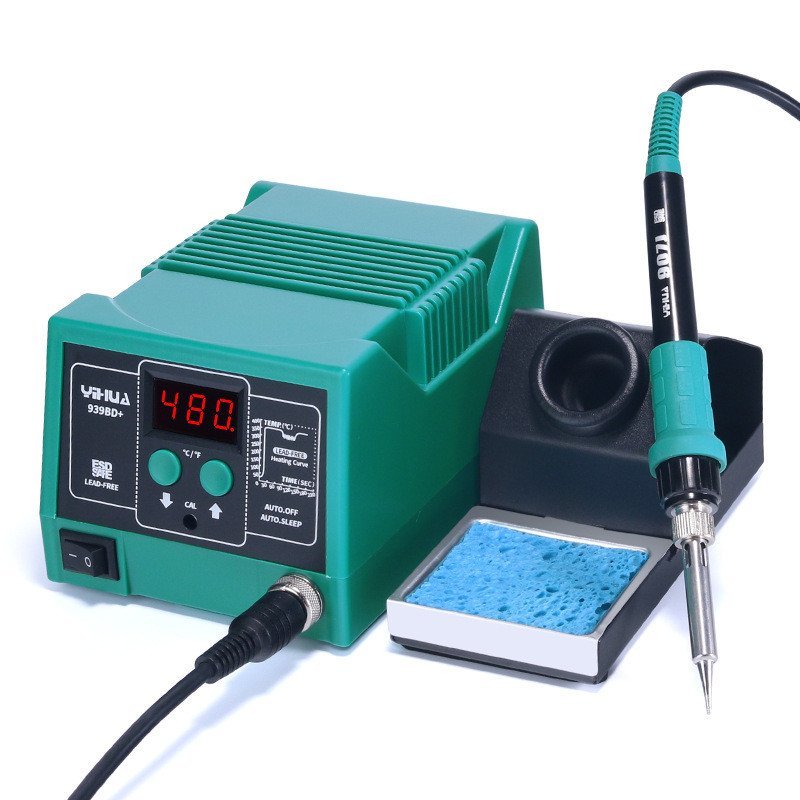 Yihua YIHUA939D + Anti-Static Soldering Iron Soldering Station ตะกั่ว-ฟรีดิจิตอลจอแสดงผลSoldering St