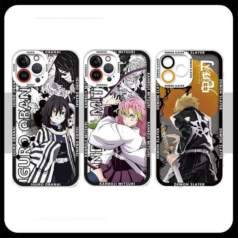 Anime Demon Slayerเคสโทรศัพท์สําหรับRealme 6i 6 7 9 10 11 12 15 Pro Plus 7i 8i 9iหมายเหตุ70 80 NARZO
