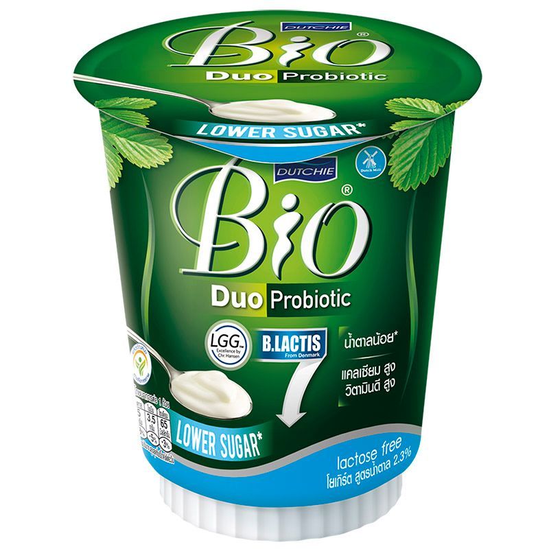 ดัชชี่ไบโอโยเกิร์ตรสออริจินัล 135กรัม Dutchie Bio Original Yogurt 135g. [หมายเลขบาร์โค้ด 8851717906718 ]