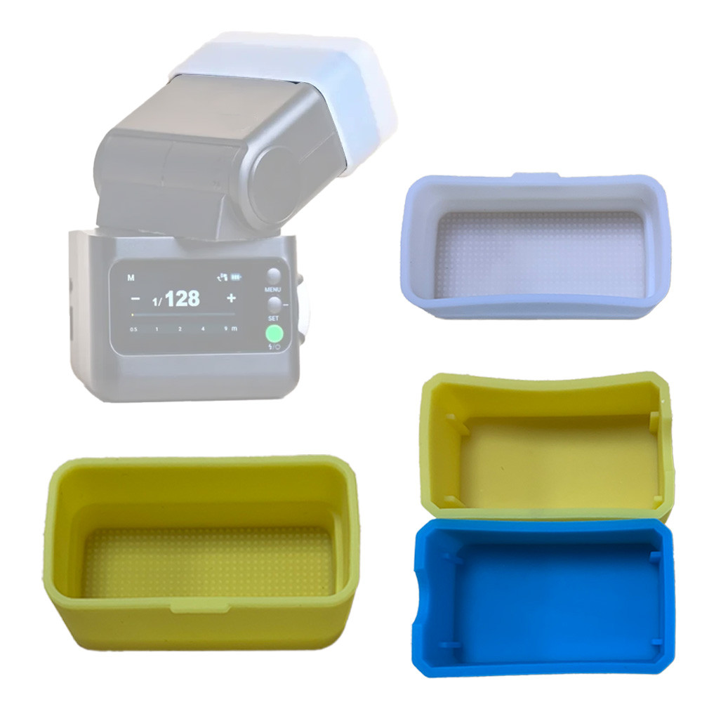 Flash Soft Diffuser Bounce Dome ปลอกซิลิโคนสําหรับ Godox iT32 iT30 Pro Spark Lite กล้อง Speedlite ไฟฉายอุปกรณ์เสริม