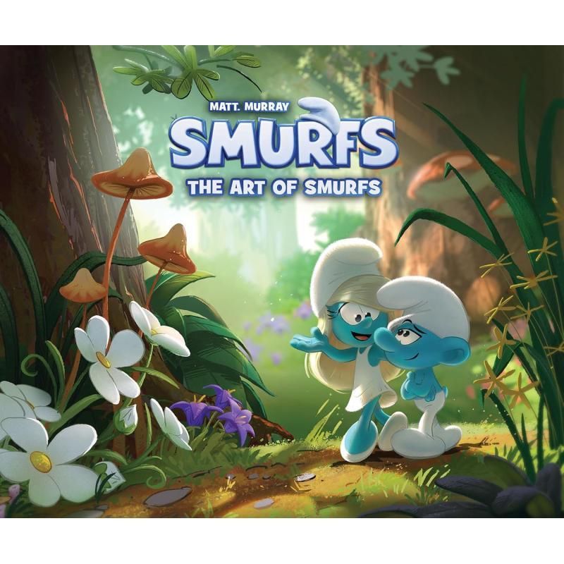 Smurfs The Art of Smurfs The Art Setting Collection The Art of Smurfs The of English Original Matt Murray ภาพยนตร์คลาสสิกเบื้องหลังหนังสือนิทานการสร้างฉาก