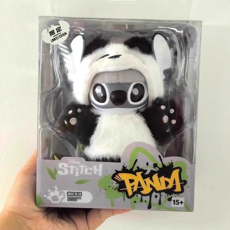 Stitch GenZ Street Limited Panda ตุ๊กตาไวนิลจี้ของขวัญ