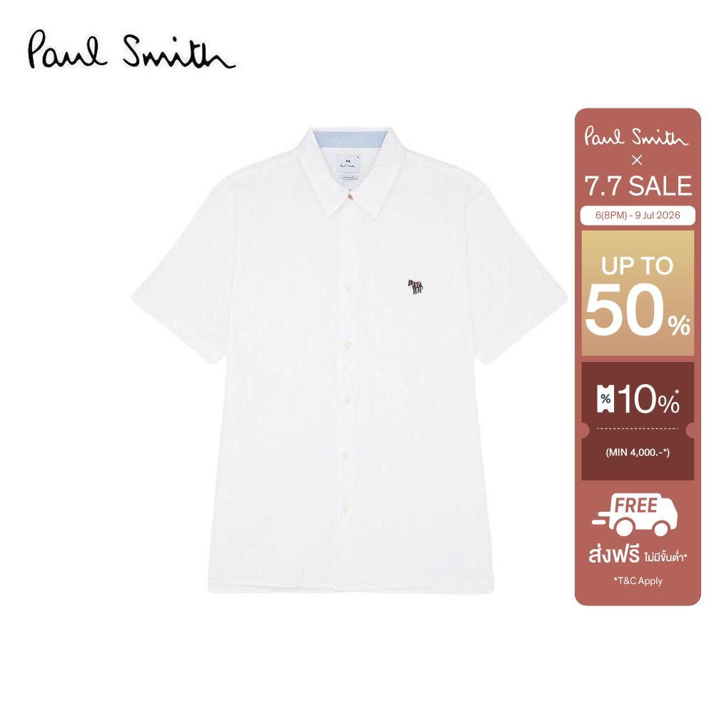Paul Smith เสื้อเชิ้ตผู้ชาย รุ่น M2R-524T-PZEBRA-01 สี White
