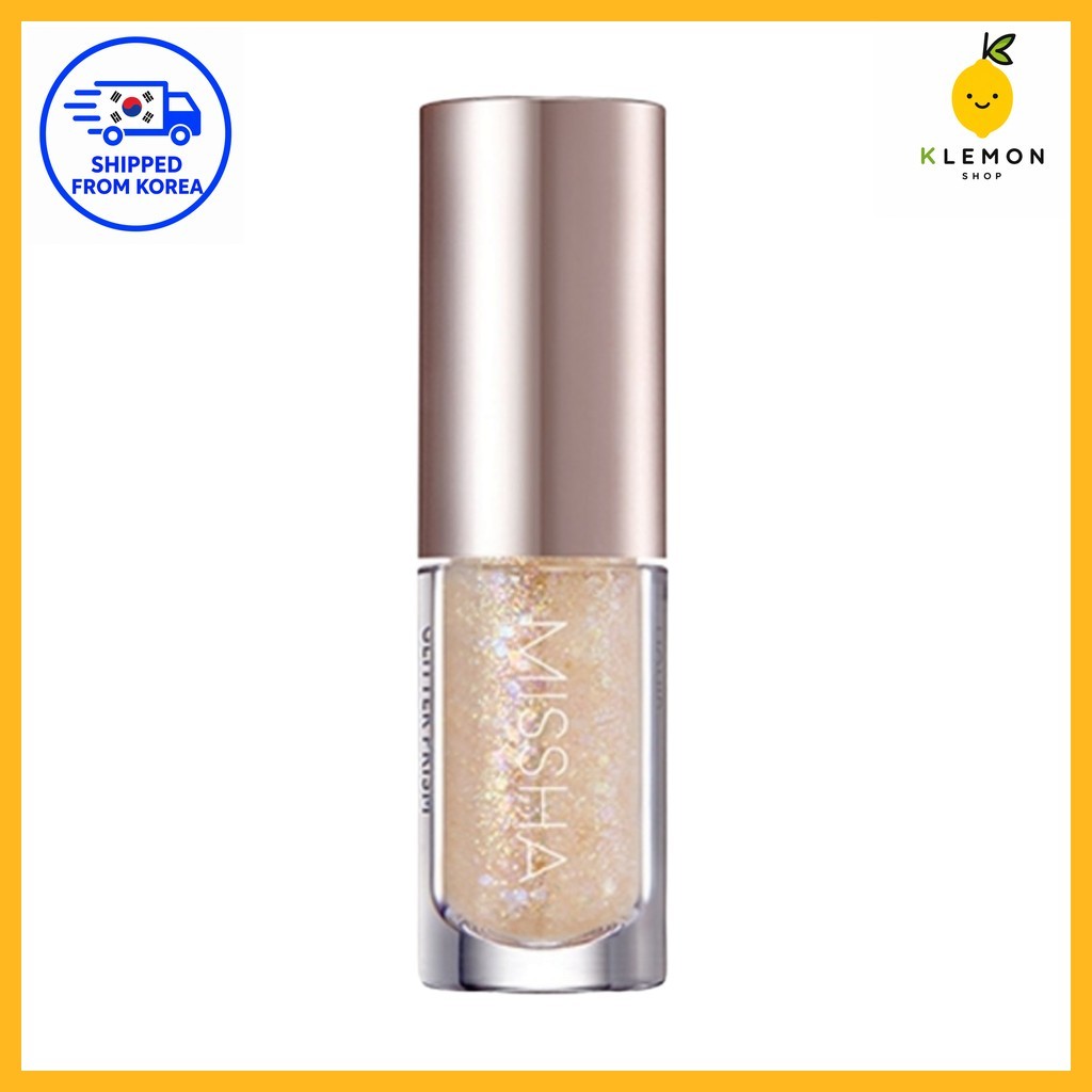 [KOREA] Missha Glitter Prism Liquid Eyeshadow Topper, Interstellar, 1 ชิ้น / เกาหลีอายแชโดว์ Topper