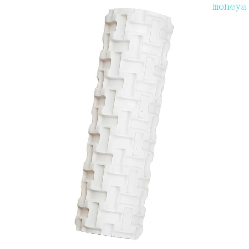 Mya Professional Clay Rolling เครื่องมือทอลวดลายพลาสติก Clay Texture Roller สําหรับเครื่องประดับทําเ