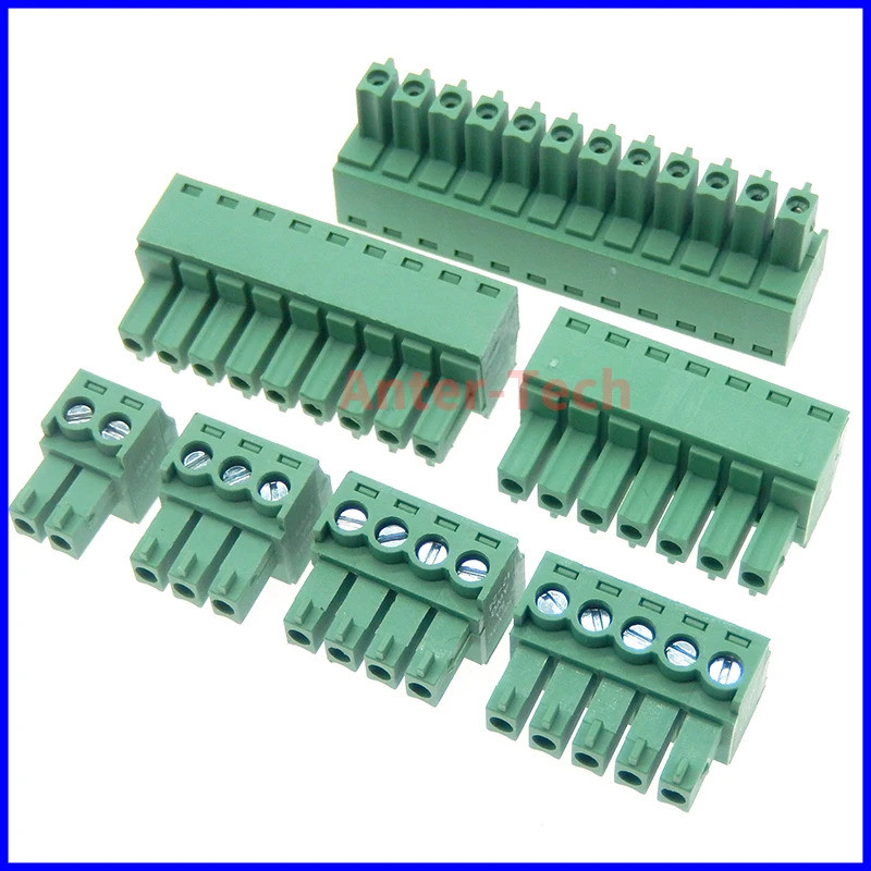 2-5PCS KF2EDGK 15EDGK 2EDGK 3.81 มม.5.08 มม.5 มม.2.54 มม.ปลั๊ก terminal block 2P 3P 4P 5P 6P 7P 8P 9