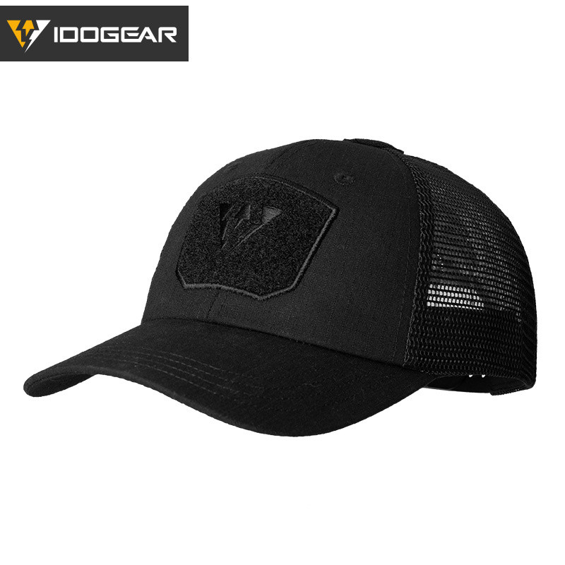 IDOGEAR ยุทธวิธี Headwear B1 เบสบอลหมวกบังแดด Breathable ตาข่ายกลางแจ้งกีฬาเดินป่าตกปลาฤดูร้อนยุทธวิธีหมวก 36