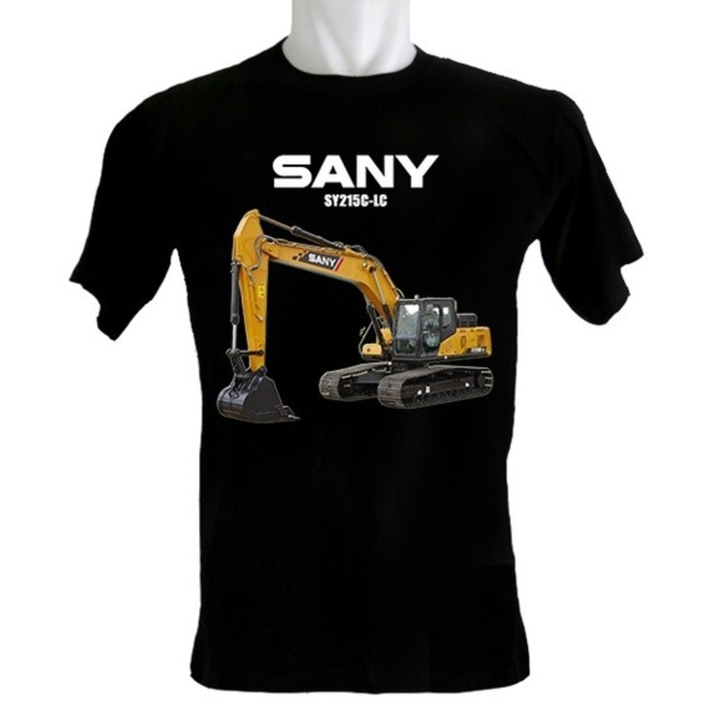 2026 Sany Excavator Sy215c-lc เสื้อยืดรุ่นจิ๋ว