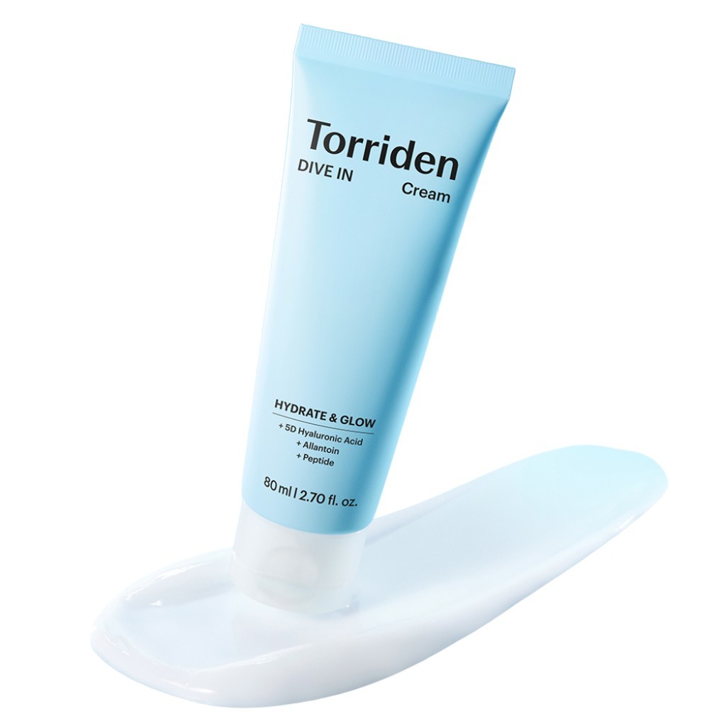 [torriden] Dive In Cream, 80ml, 1pc / Korean Dive In Cream / สูตรบางเบา / ของแท้ 100% โดย Torriden