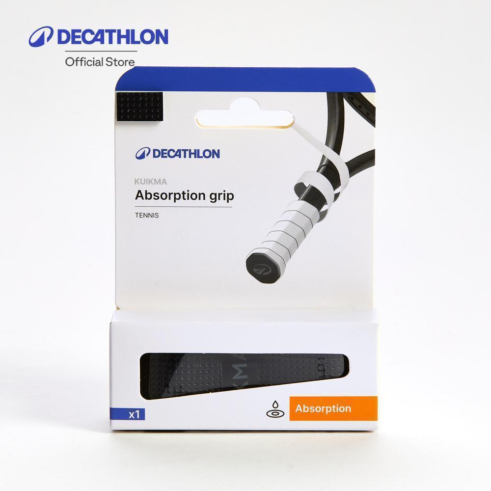 Decathlon Absorb Tennis Grip กริปไม้เทนนิส รุ่น Absorb - Black