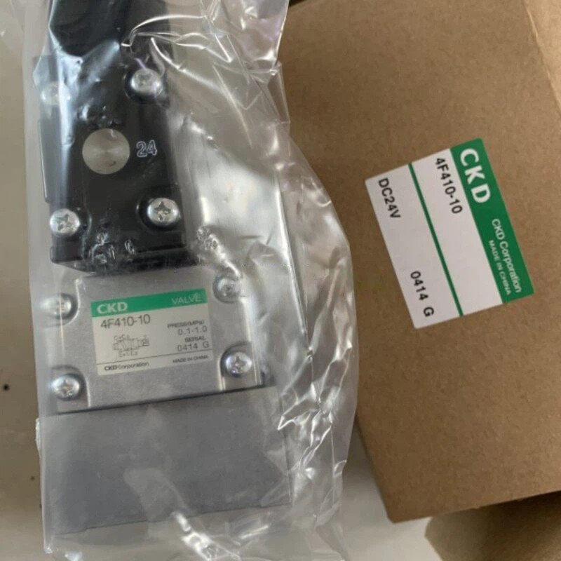 พร้อมสต็อก Original CKD Solenoid Valve 4F410-10-DC24V 4F510-15-DC24V ยี่ห้อใหม่แท้