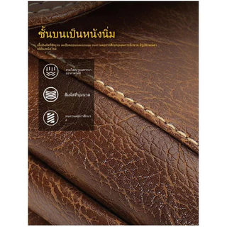 การจัดส่งสต็อกในพื้นที่ กระเป๋าคาดเอวโทรศัพท์ของผู้ชายแบบสบาย ๆ กันน้ําหนัง ปู่ กระเป๋าสตางค์แบบพกพากลางแจ้ง