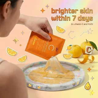Boots Vitamin C Brightening Serum Sheet Mask 20Ml บู๊ทส์ วิตามิน ซี ไบรท์เทนนิ่ง ซีรั่ม ชีท มาส์ก 20มล.