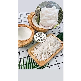 ✅ พร้อมส่ง 💚เนื้อมะพร้าวน้ำหอม🟠เส้น ชั้นครึ่ง- 1 kg