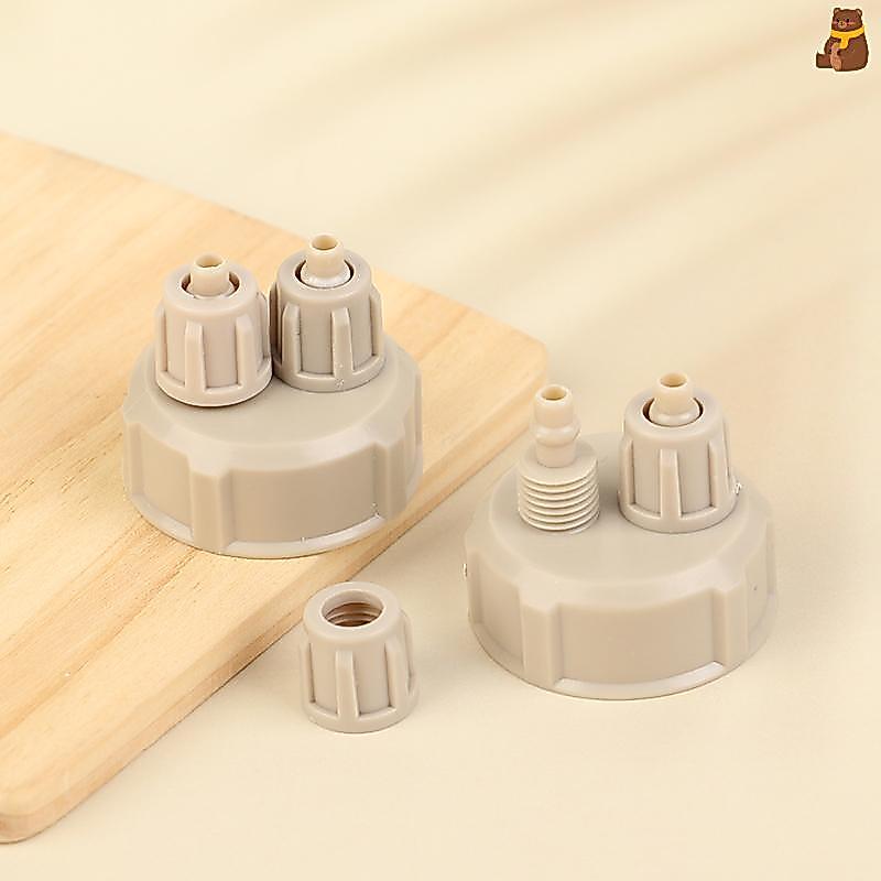 [TA] Aquarium CO2 System Tube Valve Gauge Bottle Cap Aquarium Bottle Cap Fish Tank Live Plant DIY Ai