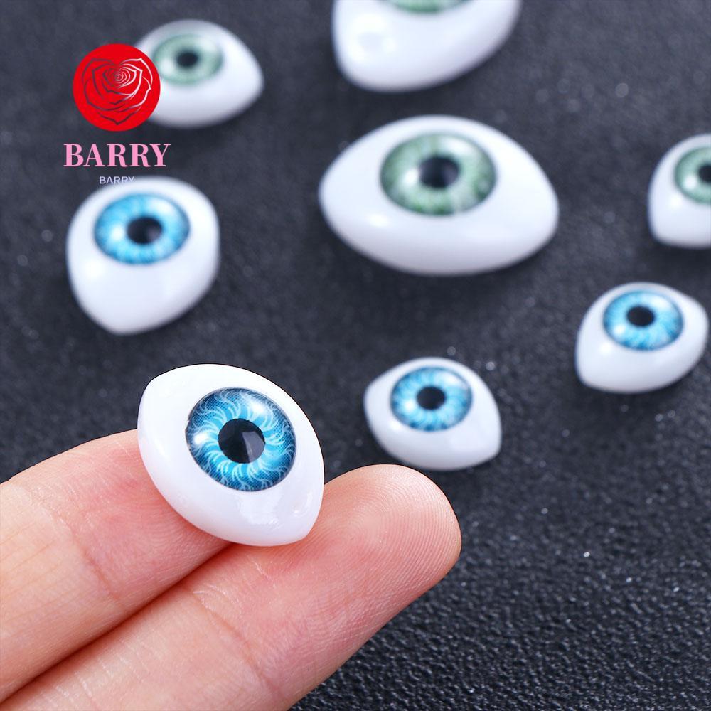 BARRY DIY ของเล่นตาตาปลอมตุ๊กตาของเล่นตาสาวของขวัญตุ๊กตาอุปกรณ์เสริมสัตว์ของเล่น 20 ชิ้น/เซ็ตตุ๊กตาพลาสติกตา