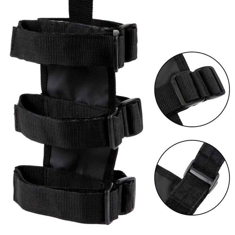 Trunk strap for securing fire extinguisher, Wrangler fire extinguisher Velcro strap for fixing