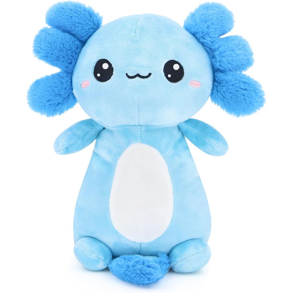 Axolotl ตุ๊กตา,น่ารักสีชมพู Axolotl ตุ๊กตาสัตว์, Kawaii นุ่ม Plushies หมอนของเล่น Plushie ของขวัญสํา