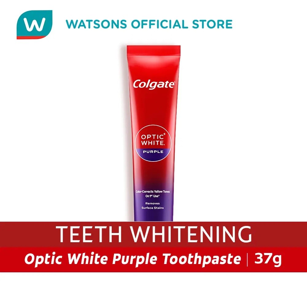 COLGATE Optic White Purple Whitening Toothpaste 37g