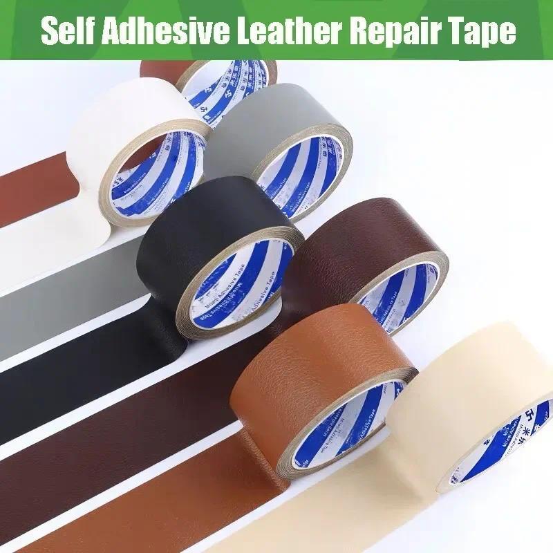 Self Adhesive Leather Repair Tape Waterproof Furniture Sofa Chair Leather Repair Sticker Faux Leathe