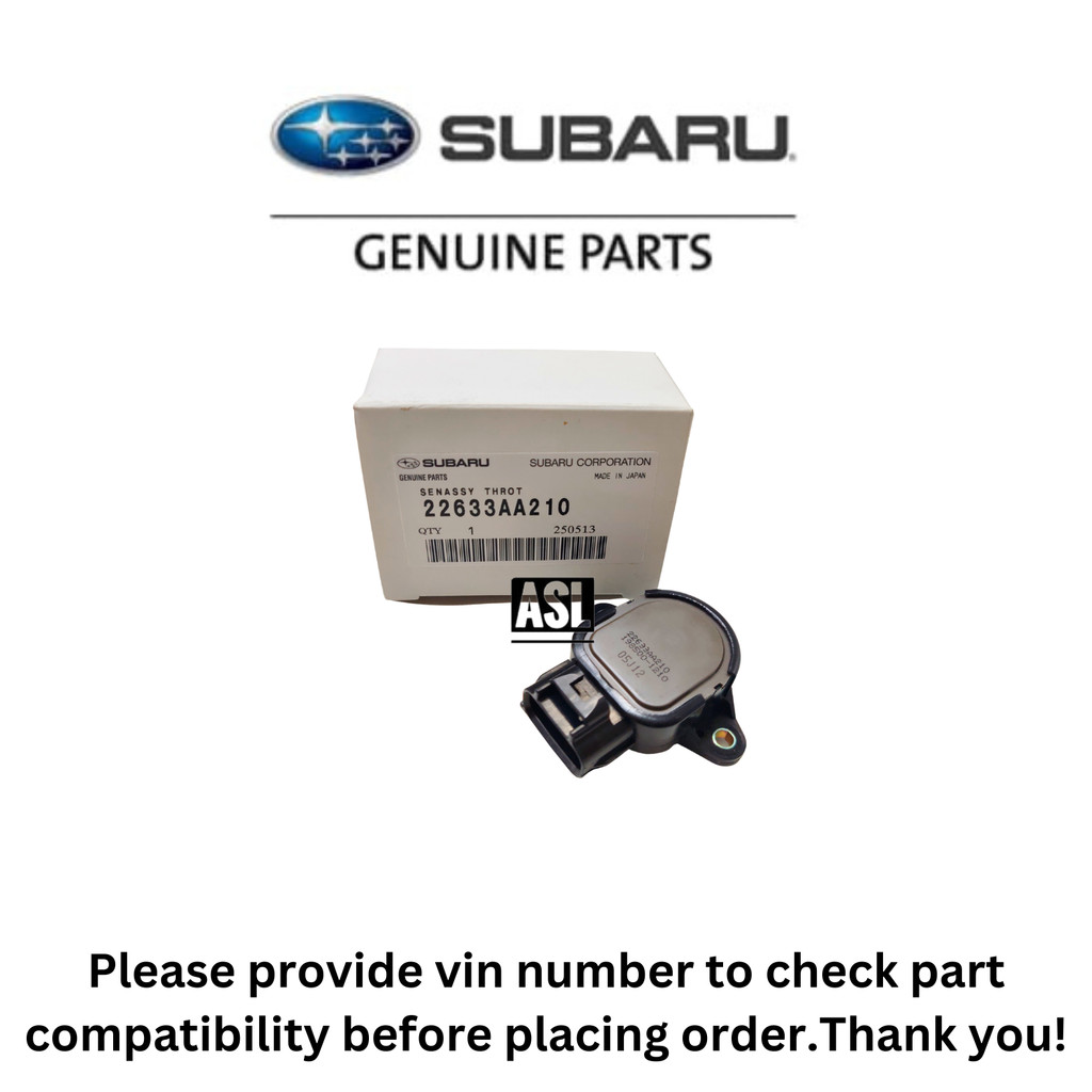 22633AA210 Subaru เซ็นเซอร์ตําแหน่งคันเร่ง GDA GDB SF5 SG5 SG9 BE5 BH5