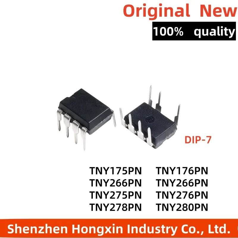 5PCS TNY175PN TNY176PN TNY266PN TNY268PN TNY275PN TNY276PN TNY278PN TNY280PN/285PG DIP-7 ชิป ic ขายส