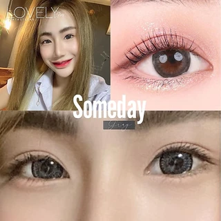 คอนแทคเลนส์ รุ่น Someday Brown / Gray / Black ขนาดบิ๊กอาย (Lovelylens)
