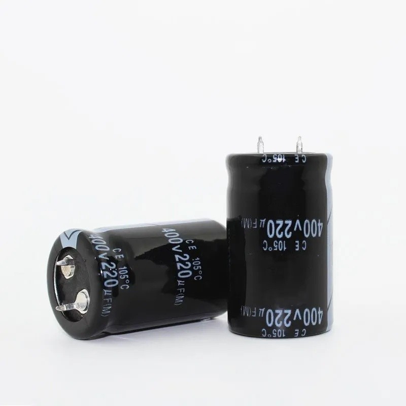 30pcs-5pcs 220UF 400V ตัวเก็บประจุไฟฟ้า 400V220UF 25*40 มม.