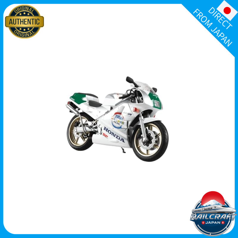 AOSHIMA 1/12 Finished Model Bike Honda NSR250R SP '89 Rosso White x Terra Silver x November Silver D