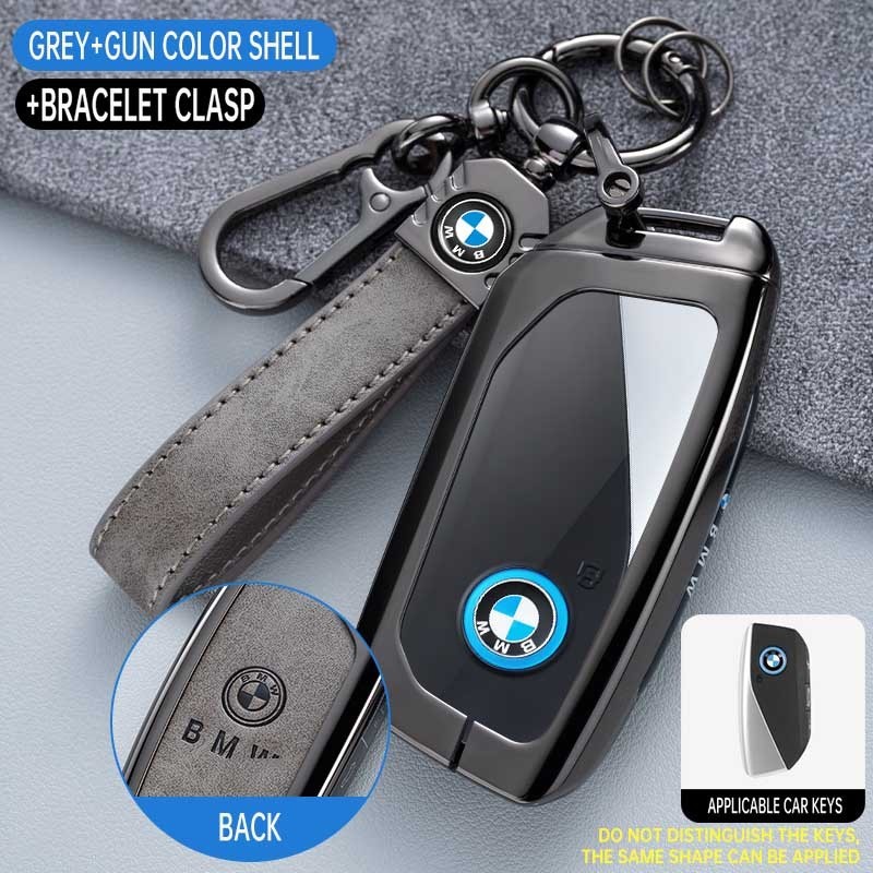 Bmw ix i7 X7 New7Series 2022 2023 ix1 ix3 5Series G60 Key Holder Luxury Zinc alloy Car Key Case Cove