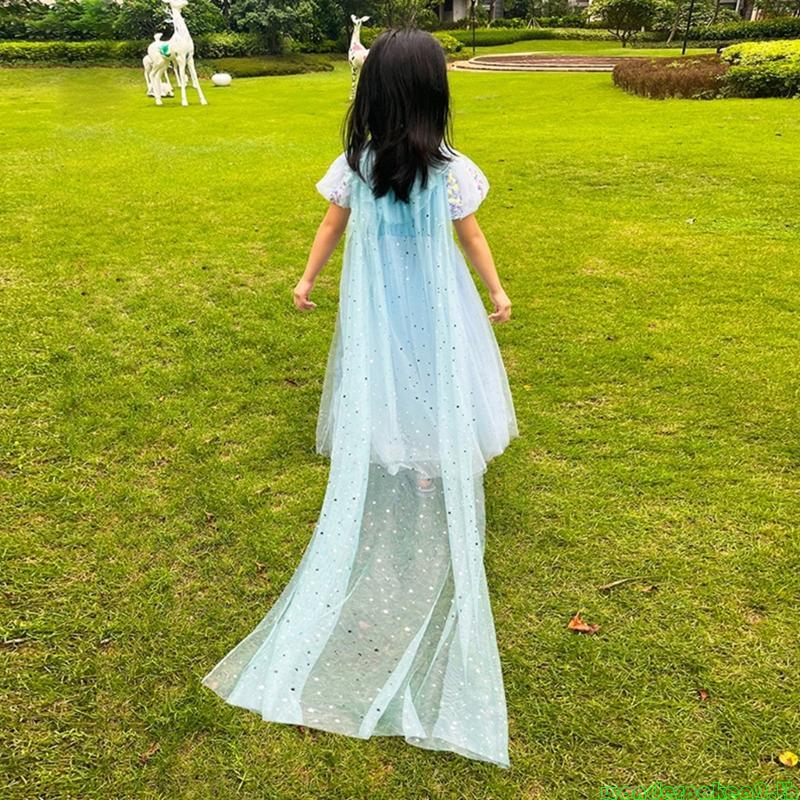 Wonderpake2 Princess Cloak Princess Robe สําหรับเด็กวัยหัดเดินสาวเจ้าหญิง Cape Cloak เครื่องแต่งกาย
