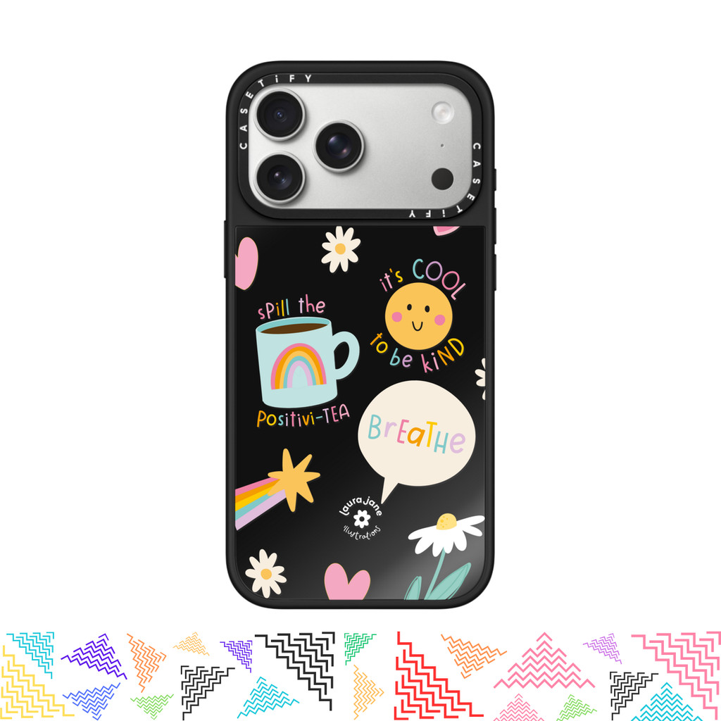 เคสมือถือ CASETiFY | Breathe [Laura Jane Illustrations] For iPhone Samsung แท้ พร้อมส่ง เคสกันกระแทก