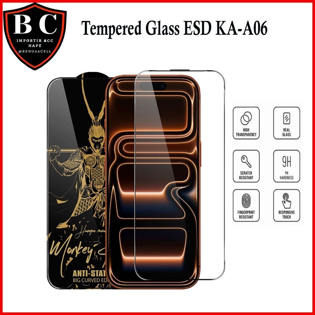 KA-A06 TEMPERED GLASS ESD MONKEY KING สําหรับ INFINIX SMART 10 10 HD 10 PLUS SMART 9 HD SMART 8 PRO 