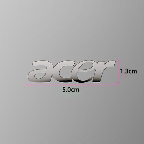 New Product#Applicable Acre Logo Acer logo Metal stickers for computer and laptop case decoration DI