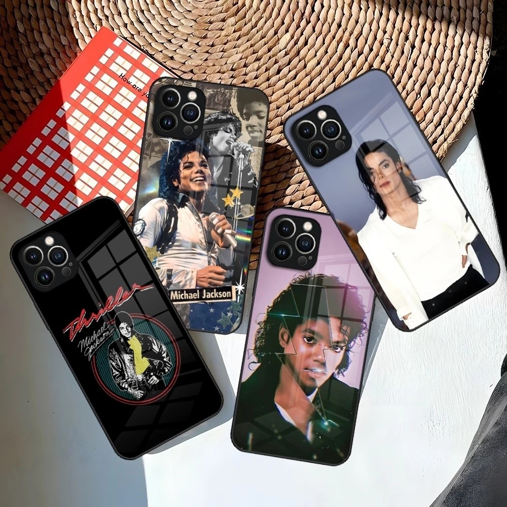 BK-1 เพลง Michael J-Jackson เคสโทรศัพท์สําหรับ Iphone 16 15 14 12 11 13 Pro Max Mini X 8 Xr Xs 7 Pul