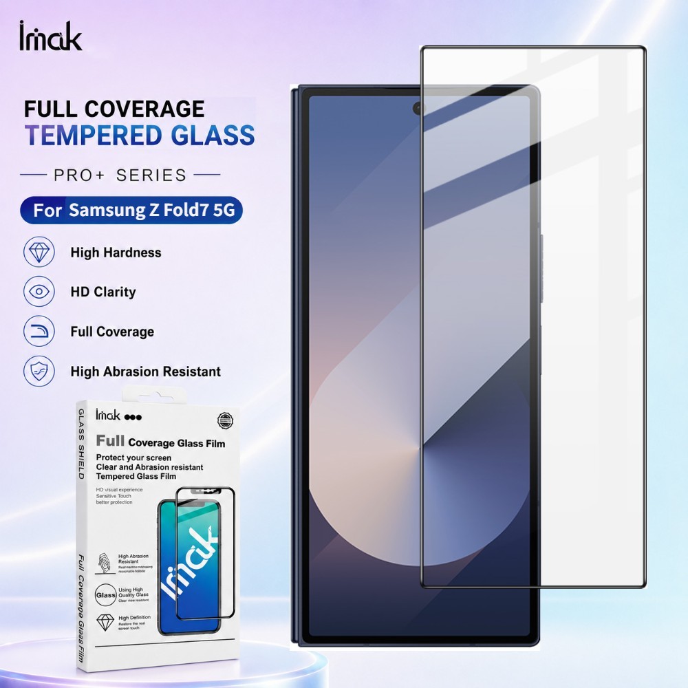 ฟิล์มกระจก สำหรับ Samsung Galaxy Z Fold7 Fold 7 oleophobic กันรอย ฝาบาง FM0003