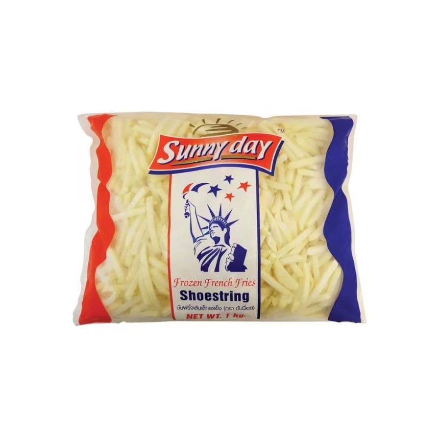 ซันนี่เดย์ มันฝรั่งเส้นเล็ก Sunny Day Shoestring French Fries 1kg.