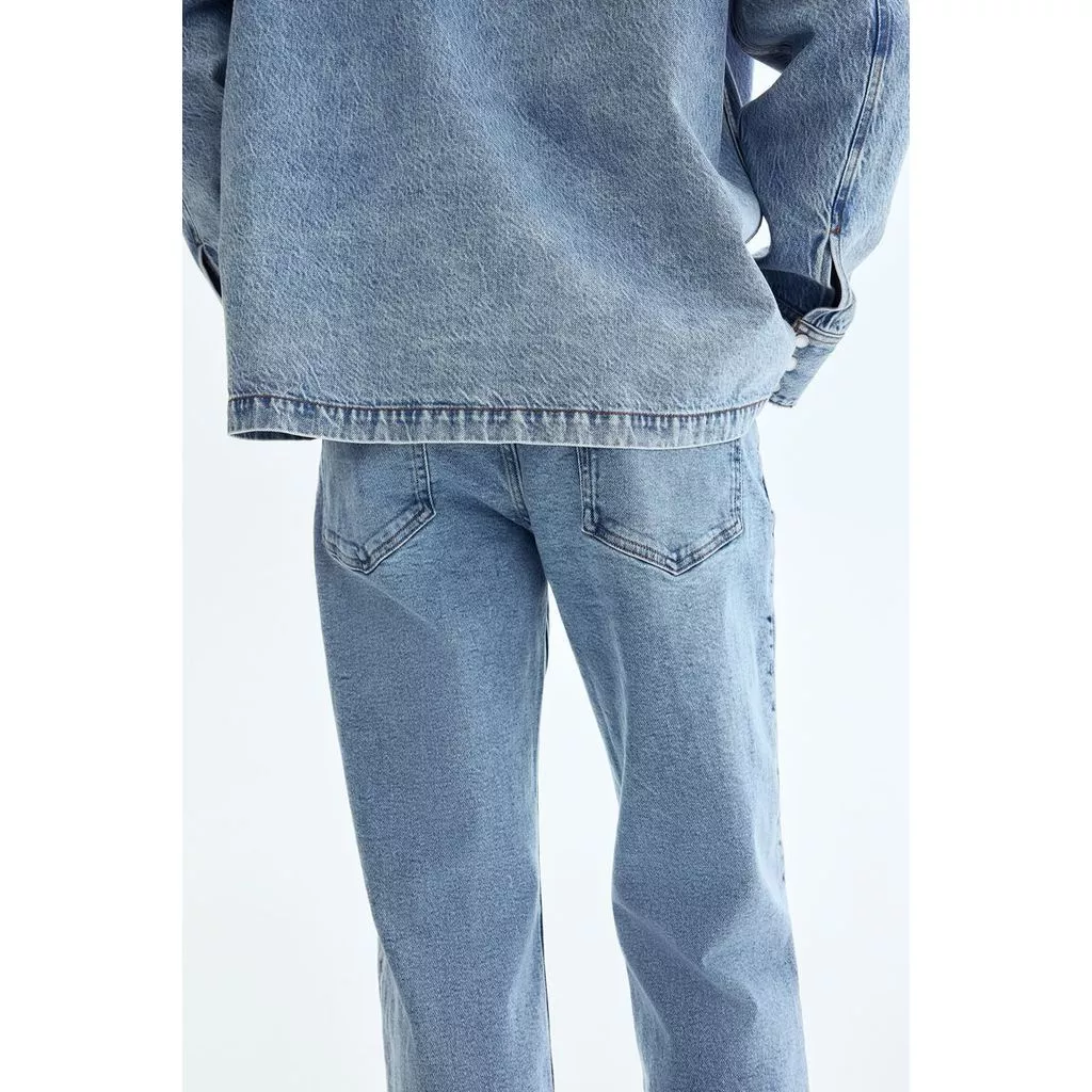 H&M(เอชแอนด์เอ็ม) กางเกงยีนส์ทรงตรง ความยาวปกติ Men Regular Jeans 1311674_3