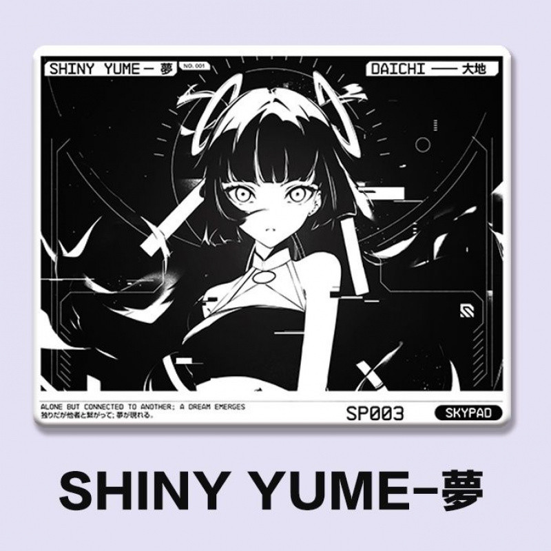[ผลิตภัณฑ์ใหม่] Skypad SORA YUME แผ่นรองเมาส์เคลือบกระจกนิรภัยสไตล์เดียวกันสําหรับเล่นเกม FPS กินไก่