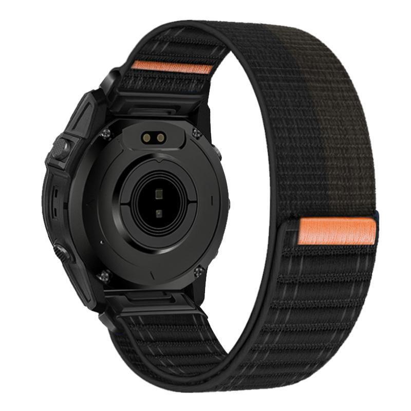 20 มม.22 มม.26 มม.Wave รูปแบบไนลอนนาฬิกาสําหรับ Garmin Fenix 6X 6 6S Pro 5X 5 5S 7X 7 7S 8 E 3HR Ins