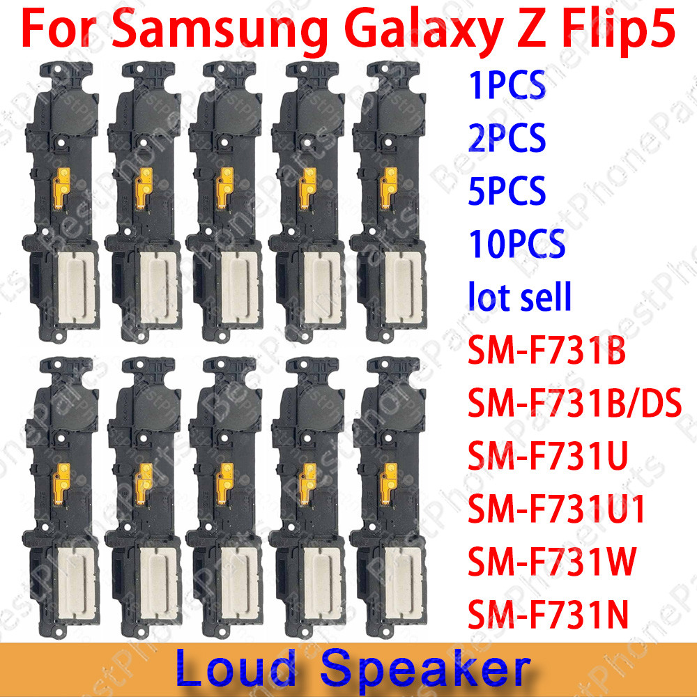 พรีเมี่ยมด้านล่างลําโพง Ringer Buzzer สําหรับ Samsung Galaxy Z Flip5 F731B F731U F731N F731W เปลี่ยน