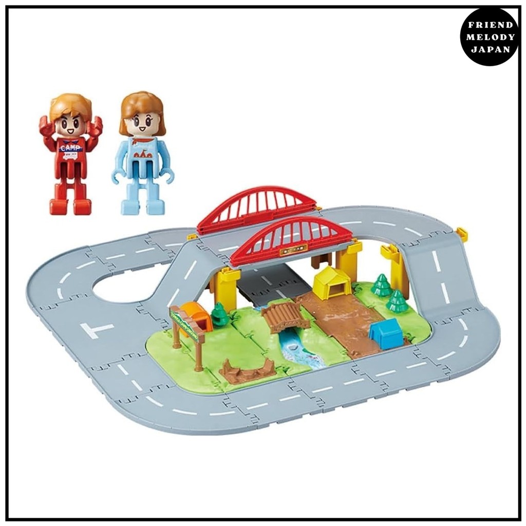 Takara Tomy Let's play at the campsite! Tomica Town 3D layout setFMJ SHOP