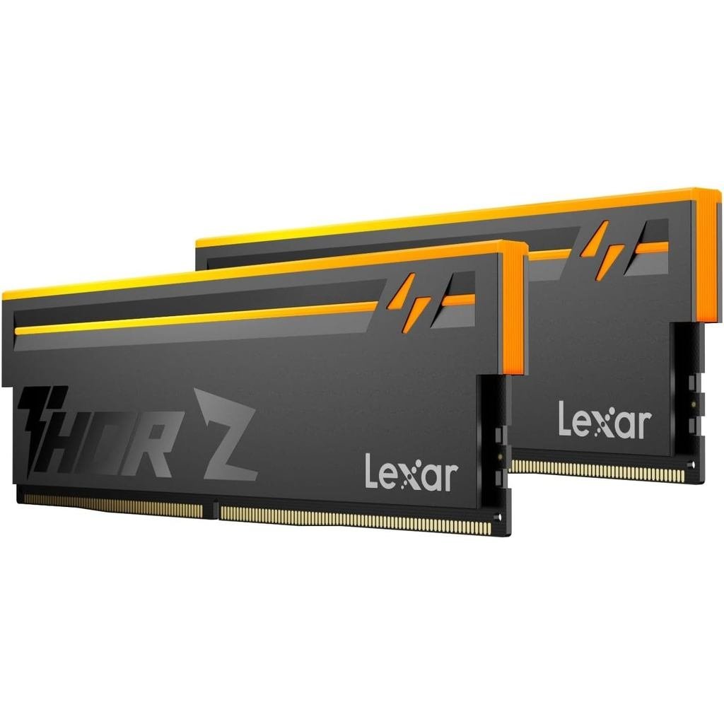 Lexar Thor Z Series RGB DDR5 RAM 32GB ชุด (2x16GB) 6000 MHz, DRAM 288-Pin UDIMM รองรับ Intel XMP 3.0