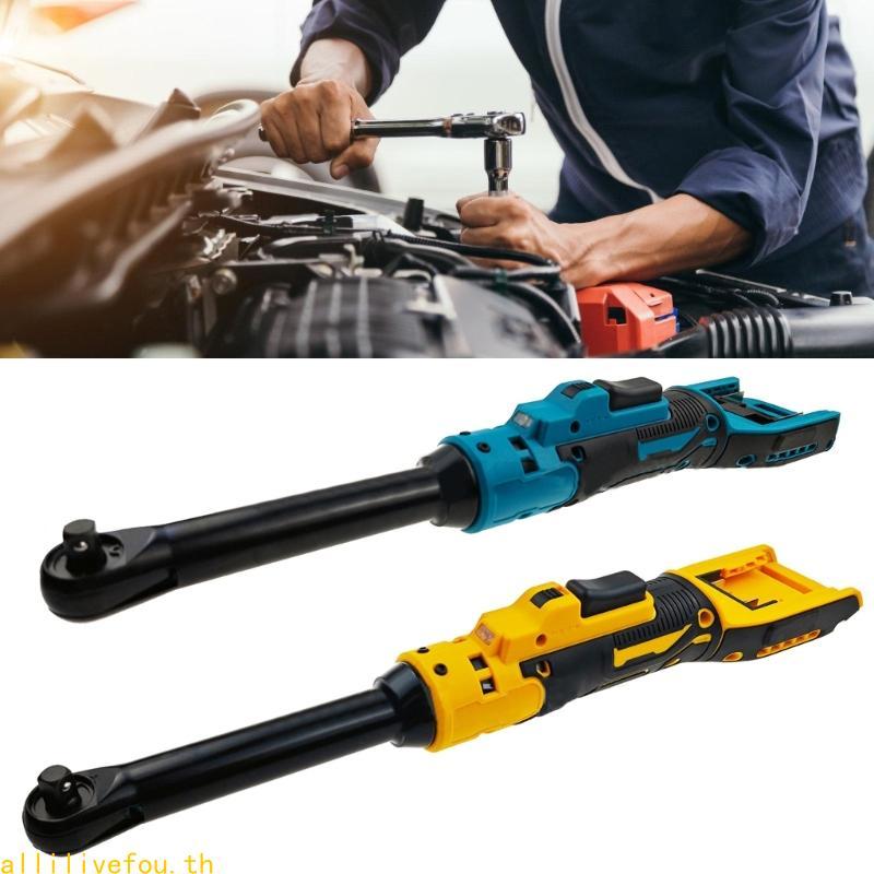 LIVE 3 8 ประแจวงล้อไร้สาย 6 นิ้วประแจคอยาว 40Ft แรงบิดปอนด์ 400RPM ความเร็ว