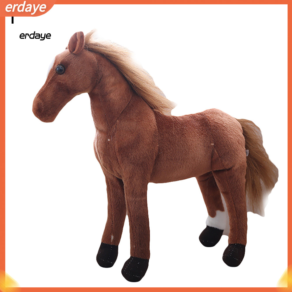 EYD- 3D จําลองม้าสัตว์ตุ๊กตาตุ๊กตาของเล่นเด็กตกแต่งห้อง Photo Props