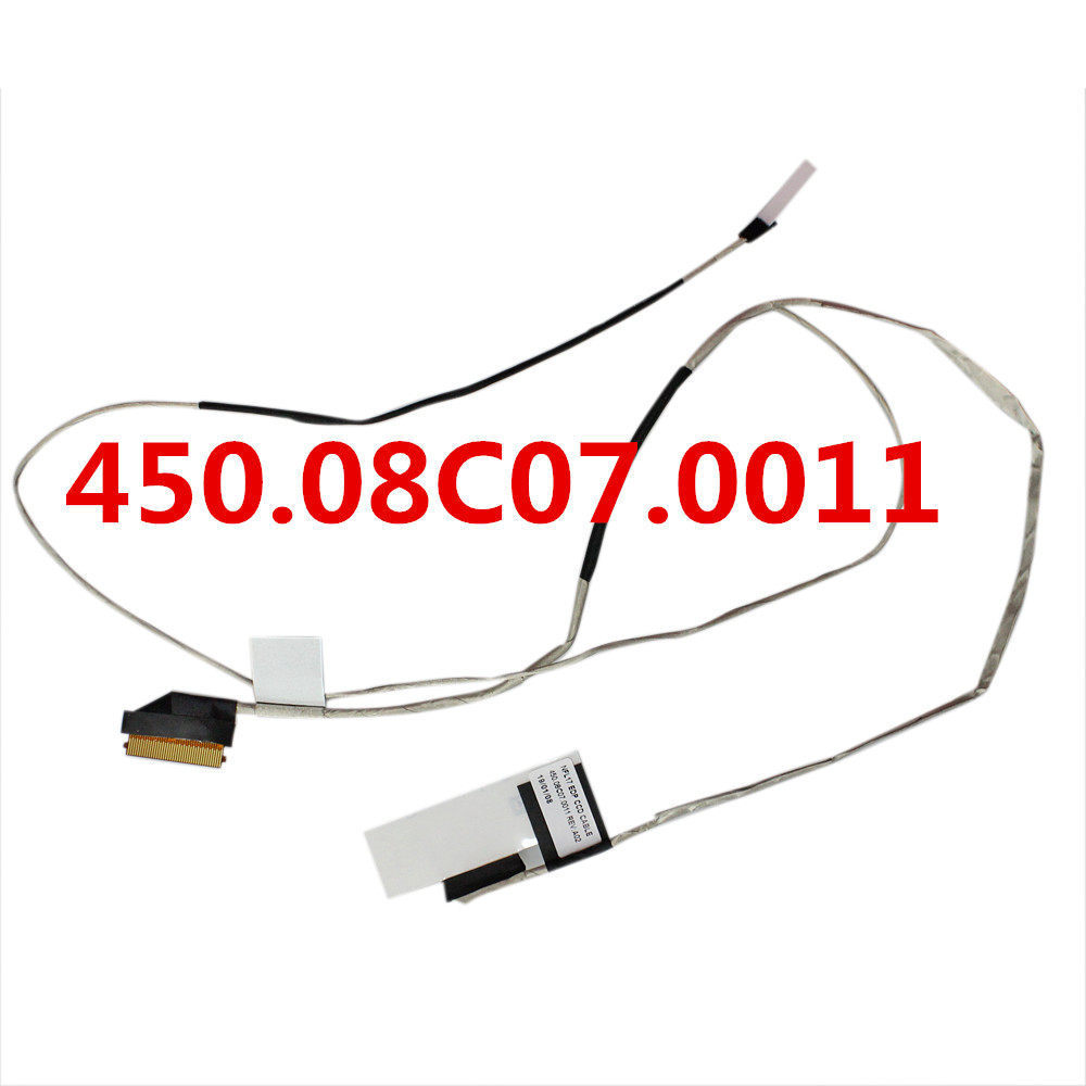 สาย LCD หน้าจอ DisplayPort Cable Replacement สําหรับ HP 17-X114DX 17-Y 17-Y018CA 17-X 450.08C07.0011