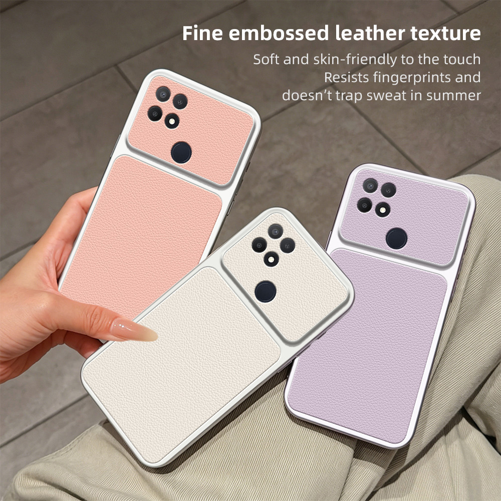 เคส oppo a15 a15s a35 CPH2179 PEHM00 PEFM00 CPH2185 ครอบคลุมเต็มหน้าจอป้องกันการตกนิ่มหนังเนื้อเคสโท